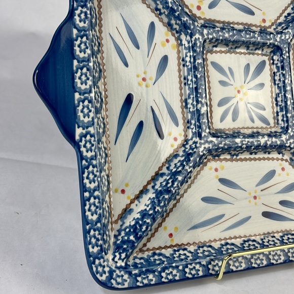 Temp-Tations Presentable Tableware Divided Serving Plate - Picture 3 of 13